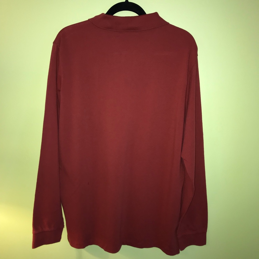 New Eddie Bauer Long Sleeved Pocket Polo, Men’s L - Picture 2 of 5